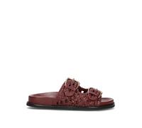 GIOSEPPO Ciabatta donna bordeaux in pelle 37