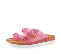 GIOSEPPO Ciabattine Fucsia Trasparente Tipo bio con Fibbie per Donna acalaca