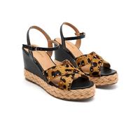 GIOSEPPO Delafield, Sandalo Espadrillas con Zeppa Donna, Leopardato, 36 EU
