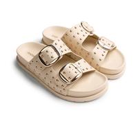 GIOSEPPO Donna Shoreham T-Strap, Avorio Bianco, 40.5 UK