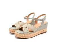GIOSEPPO GILSUM, Sandali con zeppa Tipo Espadrillas Donna, Grigio, 40 EU, grigio, 40 EU