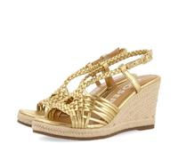 GIOSEPPO Glide, Sandalo Espadrillas con Zeppa Donna, Oro Scuro, 39 EU