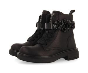 GIOSEPPO Itter, Stivaletti Bassi con Lacci Bambina, Nero, 27 EU