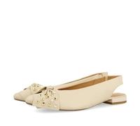 GIOSEPPO KALLMET - Ballerine in Pelle Nera con Fiocco da Donna, Biancaneve, 37 EU