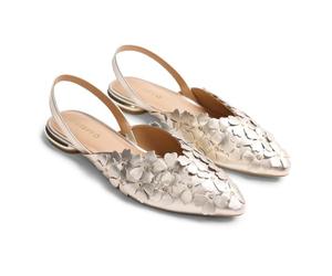 GIOSEPPO Kinna, Scarpe Piatte Mary Jane Donna, Platino, 37 EU