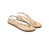 GIOSEPPO KOSSUTH, Sandali piatti da donna, platino, 41 EU, Platino, 41 EU