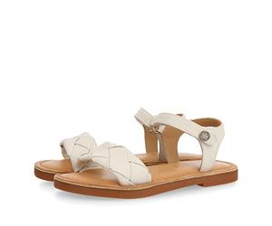 GIOSEPPO Leoti - Sandali piatti da bambina, bianco, 26 EU