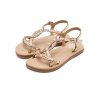 GIOSEPPO Martell, Sandali piatti per ragazze, Platino, 30 EU