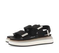 GIOSEPPO Martland, Sandali con Zeppa Donna, Nero, 36 EU