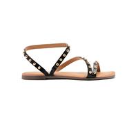Gioseppo Sandali Necedah in pelle con tachas Nero 36 Donna