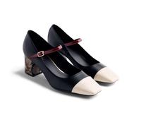 GIOSEPPO Oklee, Piattaforma Donna, Nero e Bianco, 38 EU