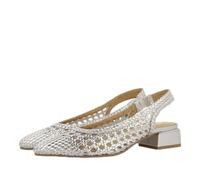 GIOSEPPO PISKOVE - Ballerine da donna in pelle intrecciata in argento, argento, 39 EU, 8445413297142