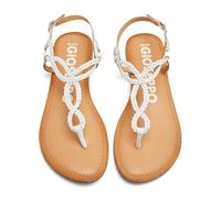 GIOSEPPO Merignas, Sandali Donna, Bianco, 37 EU