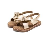 GIOSEPPO Sandali con fiocco in pelle SWANZEY, Platino, 34 EU