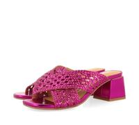 GIOSEPPO Sandali da donna con treccia trasparente, Fucsia, 37 EU
