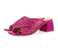 GIOSEPPO Sandali da donna con treccia trasparente, Fucsia, 39 EU