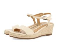 GIOSEPPO Yalaha, Sandalo Espadrillas con Zeppa Donna, Biancaneve, 35 EU