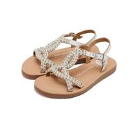 GIOSEPPO Sandali Glitter Pelle KOMENSKY, bianco, 33 EU