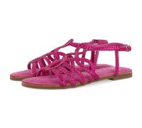 GIOSEPPO Sandali in pelle intrecciata Yakima, Fucsia, 36 EU