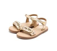 GIOSEPPO Sandali Leopardo E Perle Pelle SKANAWAN, Platino, 26 EU