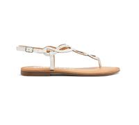 GIOSEPPO Merignas, Sandali Donna, Bianco, 37 EU