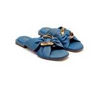 GIOSEPPO Sandali Pelle Gioiello KILLINGLY, blu, 40 EU