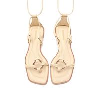 GIOSEPPO Sandali Pelle Gioiello Sprague, biancaneve, 37 EU