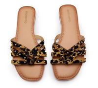 GIOSEPPO Sandali Pelle Leopardo Isabelle, Leopardato, 39 EU