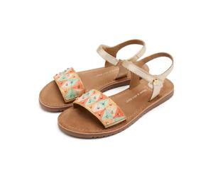 GIOSEPPO Sandali Ricamo Pelle Metallizzata Montrose, multicolore, 33 EU