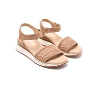 GIOSEPPO Sandali sportivi intrecciati zeppa OJIBWA, beige, 36 EU