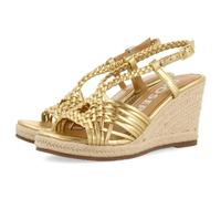 GIOSEPPO Sandalo con zeppa Glide Espadrillas da donna, Oro scuro, 38 EU