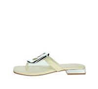 GIOSEPPO Sandalo Gioiello, Flat Sandal Donna, Off-White, 36 EU, biancaneve, 36 EU