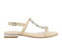 GIOSEPPO Sandalo Gioiello, Flat Sandal Donna, Off-White, 36 EU, biancaneve, 36 EU