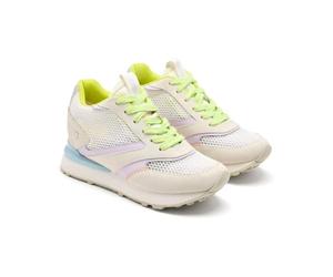 GIOSEPPO Scarpe in pelle zeppa LARRABEE, bianco, 41 EU