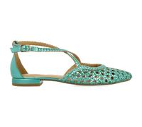 GIOSEPPO Bailarinas de Piel con Trenzados para Mujer Leskovic, Ballerine Donna, Acquamarina, 39 EU