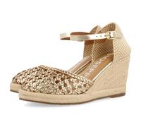 GIOSEPPO Serignan, Sandali con Zeppa Donna, Platino, 41 EU