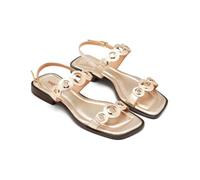 GIOSEPPO Siren, Sandali Bassi Donna, Platino, 39 EU