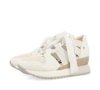 GIOSEPPO Sneakers bianche tipo Espadrille da donna LIZARDA, bianco, 37 EU