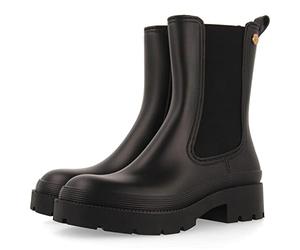 GIOSEPPO Stivaletti da Acqua Beige tipo Chelsea con elastico da donna bilston, Nero, 38 EU