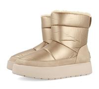 GIOSEPPO Stivaletto tipo australiano imbottito nero per donna brechin, oro, 37 EU