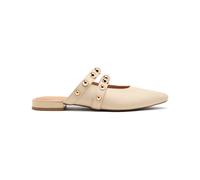 Gioseppo - Studded Leather Mule Sandali - -Shoes -Donna -Beige -36 EU