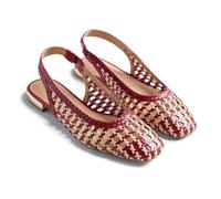 GIOSEPPO Wendell, Scarpe Piatte Mary Jane Donna, Rosso, 38 EU