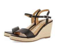 GIOSEPPO Zhepe, Sandalo Espadrillas con Zeppa Donna, Nero, 35 EU