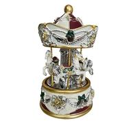 Giostra Natalizia con cavallucci Bagutta (16 cm)