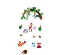 Small Foot Forest Animal Mobile, Wood, Multi-Colour, 66 x 29 x 29 cm Forest anim