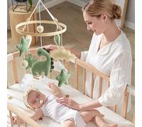 Giostrina Calmante Per Bebè - Giocattolo Rilassante Per La Culla | Comodino Morbido Da Appendere, Mobile Musicale Morbido Da Comodino Per Il Sonno Del Neonato | Giocattolo Da Appendere Traspirante Per