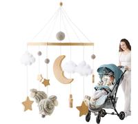 Giostrina Culla Bambini Interattiva Multifunzionale 0-3 Anni | Ciondolo Per Culla Portatile Con Musica Neutro Decorativo per Lettino, Cameretta, , e Sonno, Bambini e Bambine dalla Nascita
