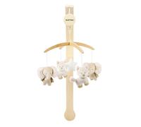 Nattou Mobile musicale in legno Flo, Oli e Ernest 50 cm Flo Beige