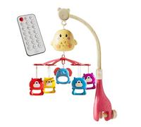 Giostrina Musicale per Culla,Mobile per Culla con Telecomando per | Girotondo Rilassante Portatile per Lettino e Passeggino Bambini 0-18 Mesi