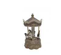 Giostrina natalizia Carillon con cavallucci h 20 cm